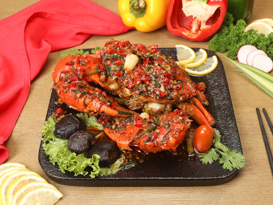 Kepiting Saus Padang